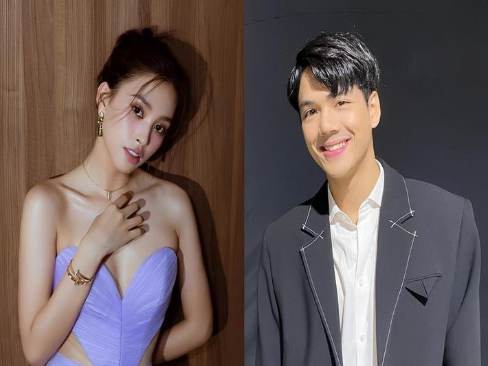 Cư dân mạng cũng phát hiện nam diễn viên Thái Lan âm thầm theo dõi Tiểu Vy trên mạng xã hội và chăm chỉ thả tim cho các bài đăng của nàng hậu. Ảnh: Saostar.
