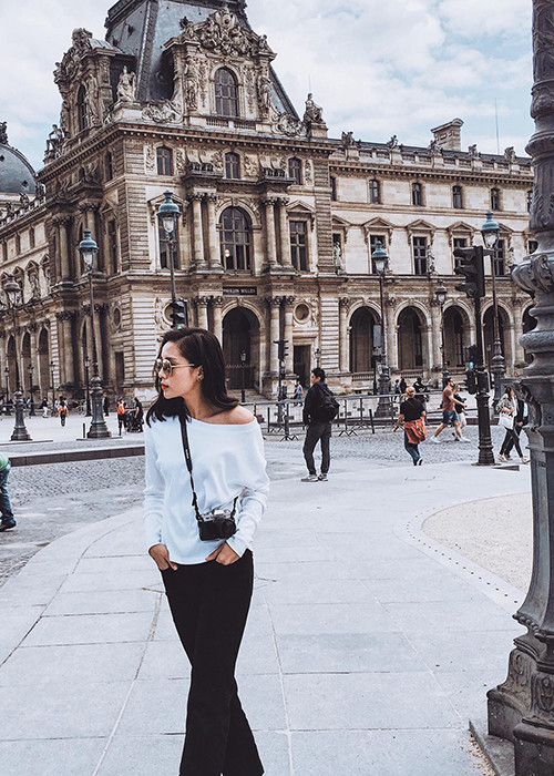 Cũng theo nhận xét của Kỳ Duyên, những người ở Pháp rất lịch thiệp, thân thiện và thức ăn cũng rất ngon.