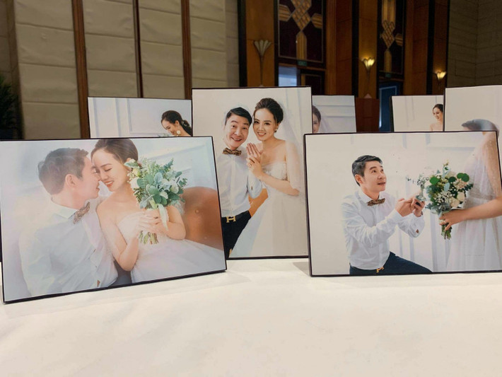 Sau lễ ăn hỏi, Công Lý - Ngọc Hà tổ chức tiệc cưới tại một khách sạn trên đường Lý Thường Kiệt vào tối nay (ngày 2/1). Ảnh: Đất Việt