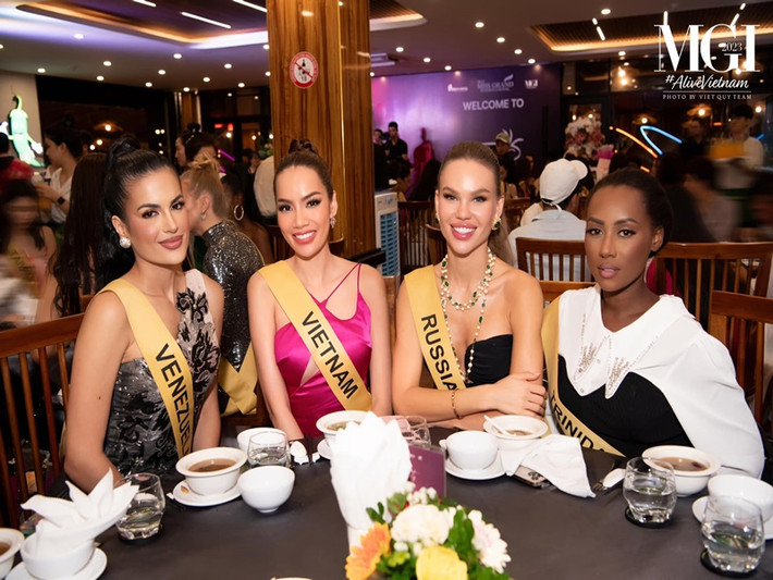 Lê Hoàng Phương được khen ngợi đang làm tốt vai trò nước chủ nhà. Ảnh: Miss Grand Vietnam.