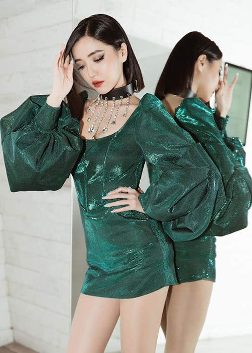 Bích Phương dao kéo mũi và cằm để gương mặt trở nên xinh đẹp hơn.