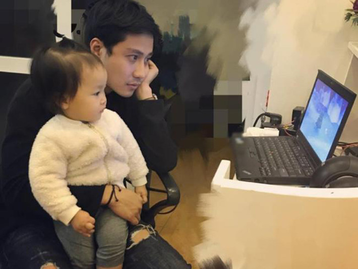 Công việc bận rộn nên Thanh Sơn không có nhiều thời gian dành cho con gái.