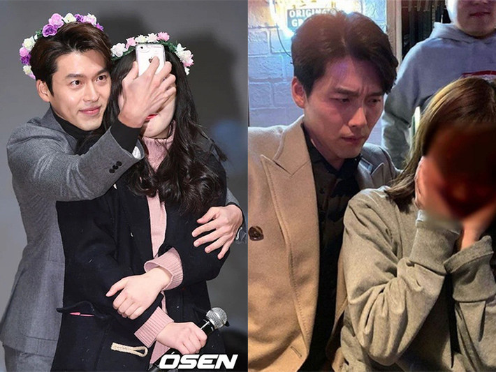 Hyun Bin nổi tiếng thân thiện. Khi gặp gỡ fan, anh tỏ ra hài hước, vui vẻ khiến cô gái nào cũng phải "tan chảy". Ảnh: Công lý & Xã hội