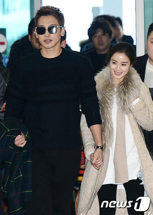 Đối mặt với những lời bàn tán của dư luận, Bi Rain và Kim Tae Hee chọn cách lặng lẽ bên nhau. Đến tháng 1/2017, đôi uyên ương bí mật tổ chức đám cưới đơn giản.