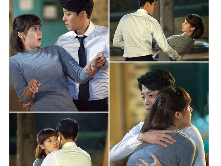 Lee Dong Gun - Jo Yoon Hee nảy sinh tình cảm trên phim trường "Laurel Tree Tailor" năm 2016.