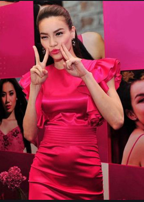 Nữ ca sĩ hạ sinh bé Subeo vào ngày 21/6/2010. Ảnh: Gia đình Việt Nam