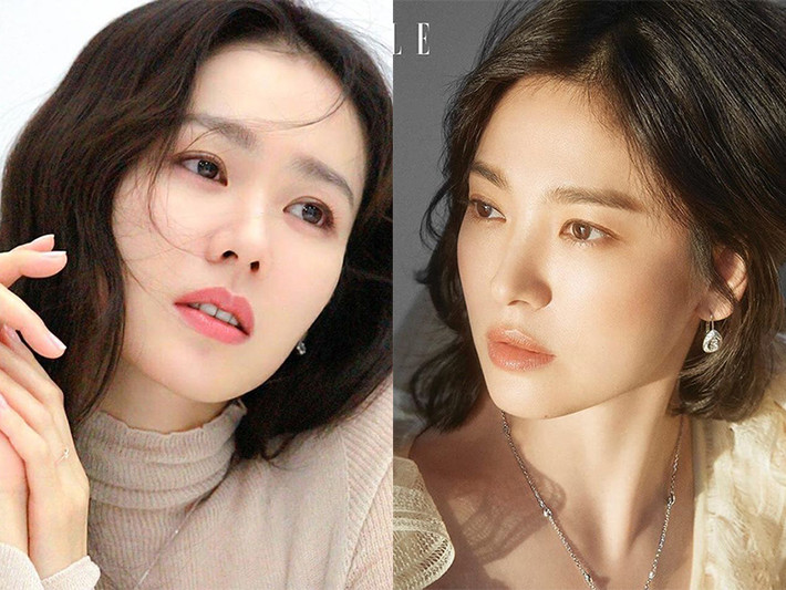 Son Ye Jin lẫn Song Hye Kyo còn được khen ngợi sở hữu nhan sắc đẹp tự nhiên.