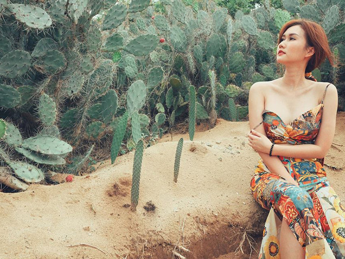 Hương Giang khoe vẻ đẹp mặn mà của gái một con.