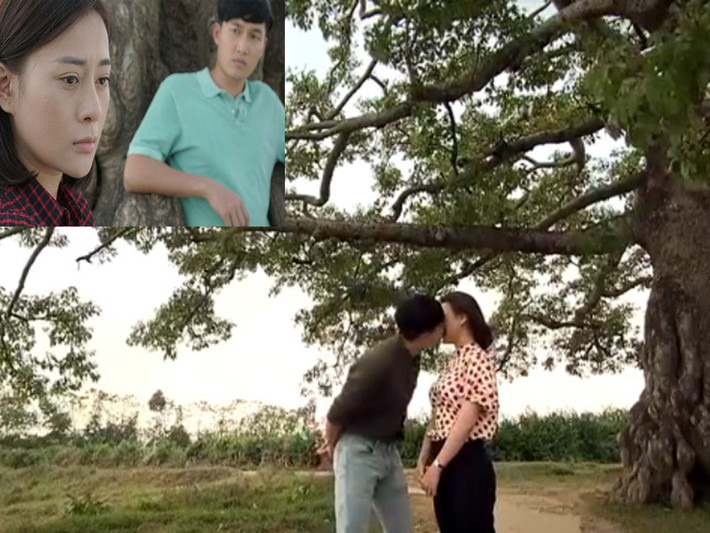 Phương Oanh cho biết, cô căng thẳng khi quay cảnh hôn Đình Tú trong "Cô gái nhà người ta" bởi vì bạn gái của anh - Hương Giang cũng tham gia diễn xuất.