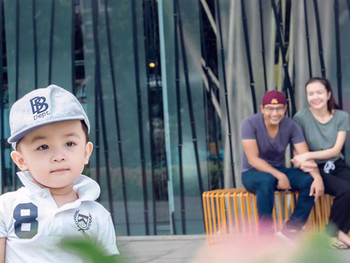 Tháng 7/2015, tổ ấm của cặp đôi Huỳnh Đông - Ái Châu chính thức đón thêm thành viên mới.
