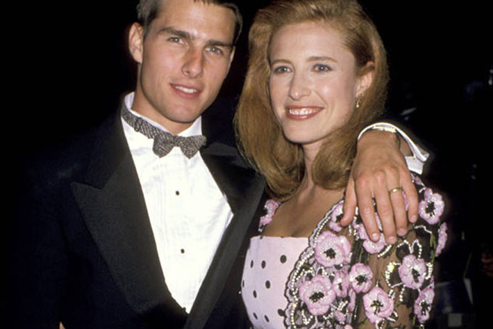 Tom Cruise kết hôn lần đầu tiên vào năm 1987 với nữ diễn viên Mimi Rogers. 2 năm sau đó, hai người chia tay. Ảnh: Eonline