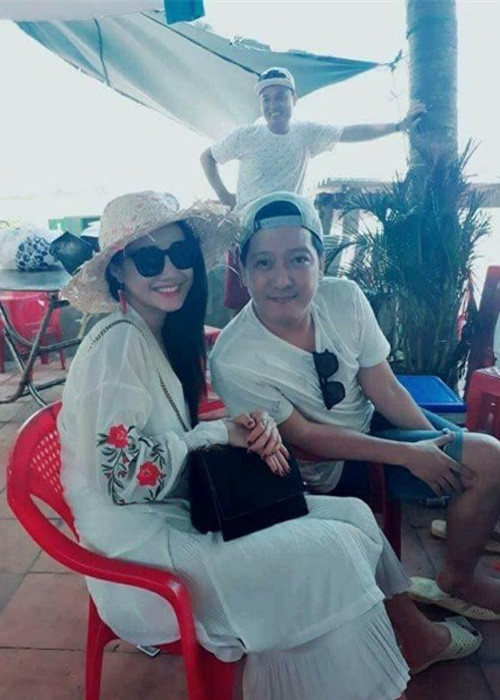 Gần đây, Trường Giang và Nhã Phương có chuyến đi đến Ninh Thuận cùng một số người bạn trong đó có danh hài Nhật Cường. Ảnh: Thể thao văn hóa