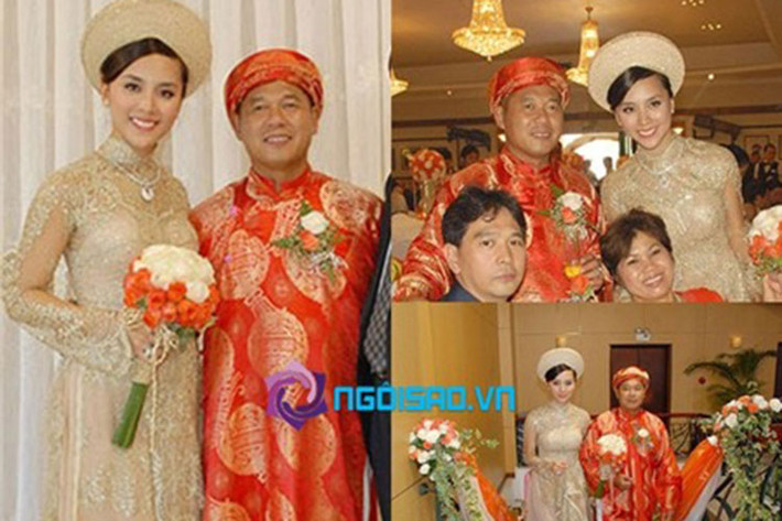 Á hậu Dương Trương Thiên Lý kết hôn với doanh nhân Nguyễn Quốc Toàn vào năm 2011 rồi rút khỏi làng giải trí Việt. Ảnh: Ngôi sao