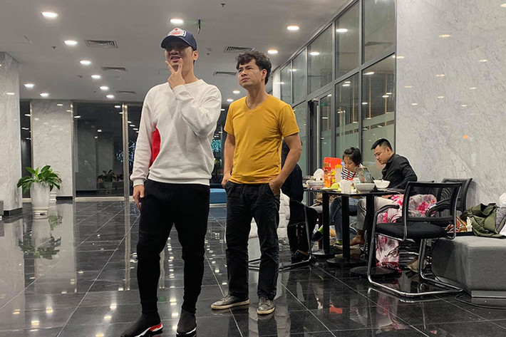 Từng chia sẻ hình ảnh tham gia buổi tập luyện của Táo quân 2019 nhưng Thành Trung bất ngờ lên tiếng không thể góp mặt trong chương trình ngay sát giờ buổi ghi hình đầu tiên. Ảnh: FBNV