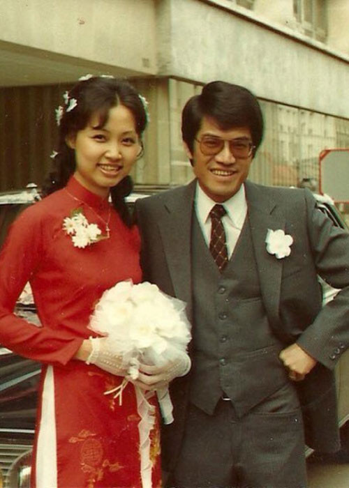 MC Nguyễn Ngọc Ngạn kết hôn khoảng năm 1970. Sau khi người vợ đầu tiên qua đời, ông đã tái hôn. Ảnh: Ngôi sao