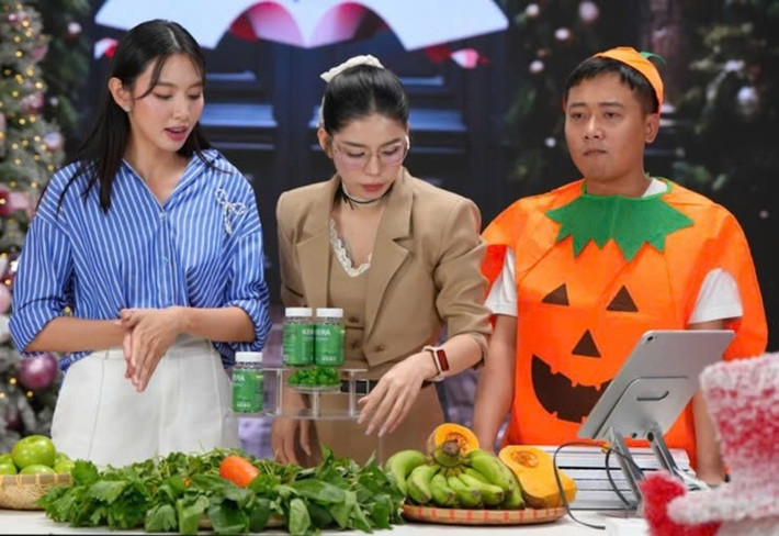 Phía Thùy Tiên lên tiếng sau khi bị nhắc nhở vì quảng cáo lố. Trên trang cá nhân, cô thừa nhận, cô đã sai. “Hôm nay, sau khi được làm việc với Cục Phát thanh, Truyền hình và Thông tin điện tử, được mọi người truyền đạt, nhắc nhở, Tiên nhận thức sâu sắc hơn nữa những thiếu sót của mình. Tiên muốn đối mặt với lỗi lầm của mình một cách trung thực, không né tránh”, Thùy Tiên nói. Ảnh: Kiến Thức Đầu Tư.