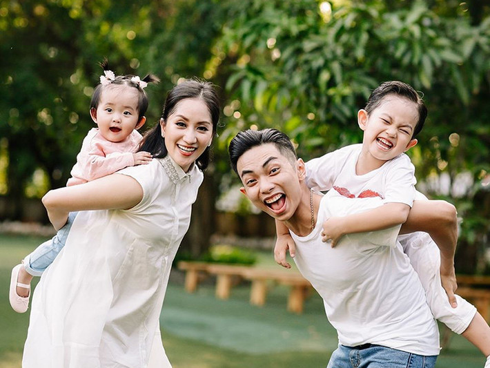 Con trai lớn của Phan Hiển tên Minh Cường, năm nay 4 tuổi.