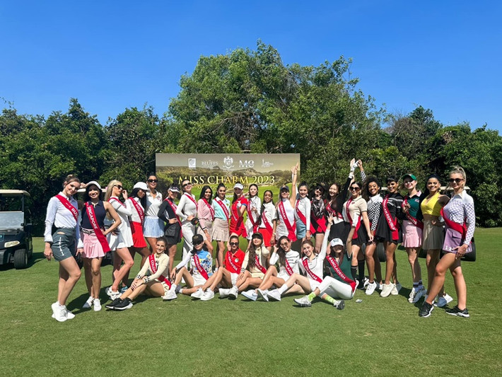Theo lịch trình dự kiến, đêm bán kết Miss Charm 2023 sẽ diễn ra vào ngày 13/2, chung kết vào ngày 16/2. Ảnh: FBNV