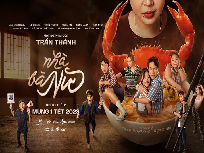 Doanh thu của“Nhà bà Nữ” là niềm ao ước của nhiều nhà sản xuất phim. Ảnh: FBNV