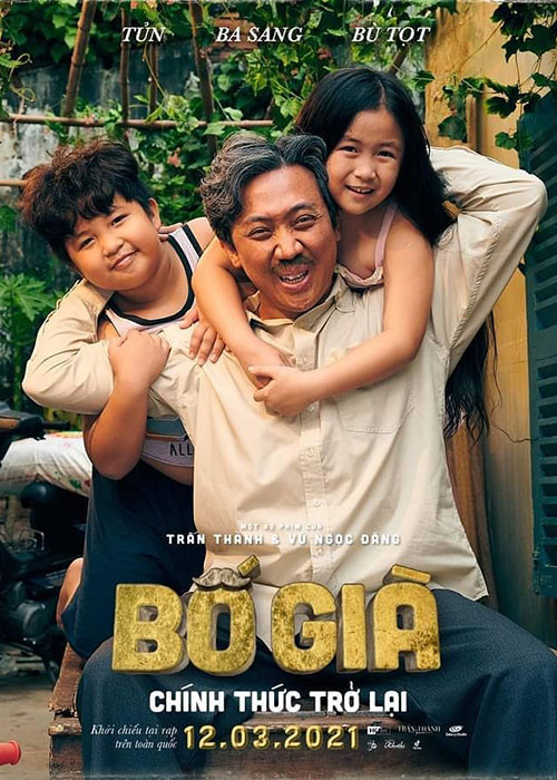 Trấn Thành là nhà sản xuất, đồng đạo diễn, biên kịch kiêm diễn viên chính của “Bố già”. Ảnh: FBNV