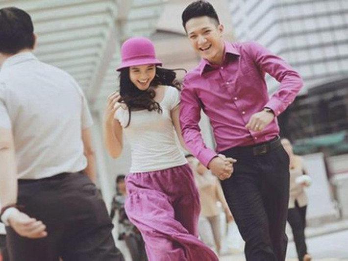 Thu Quỳnh - Chí Nhân cũng là cặp đôi phim giả tình thật. Cả hai kết hôn, có con trai nhưng đã đường ai nấy đi. Ảnh: Infonet