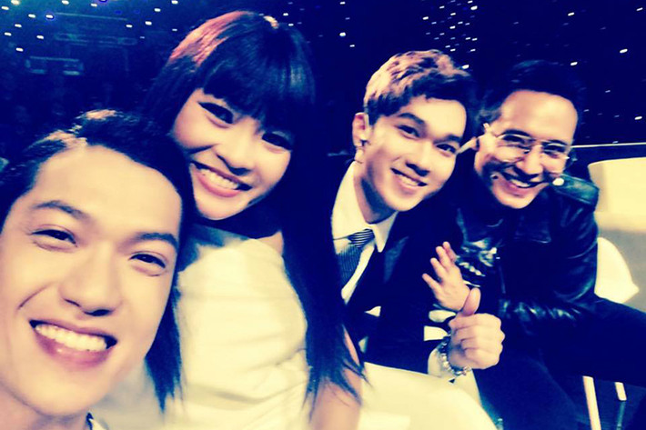 Trong khi Mr Đàm liên tục đưa ra những lời giải thích thì Phương Thanh cho biết cô không để tâm đến scandal liên quan đến gameshow này. Ảnh: FBNV