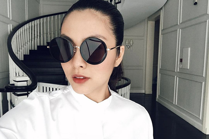 Tăng Thanh Hà sinh con gái thứ 2 vào tháng 3 vừa qua. Trước đó, cô và chồng đã đón con trai đầu lòng vào tháng 4/2015. Ảnh: FBNV