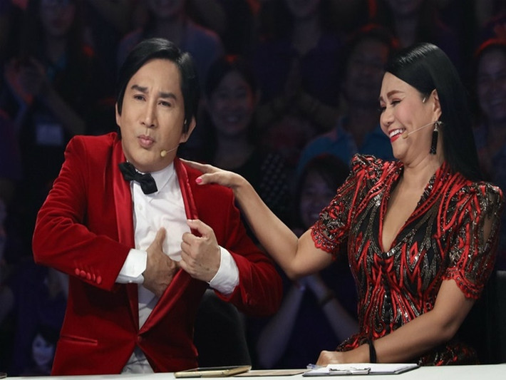 Kim Tử Long làm mai cho Ngọc Huyền và Đông Nguyễn - con trai của danh ca cải lương Thanh Tuyền. Ảnh: VOV.