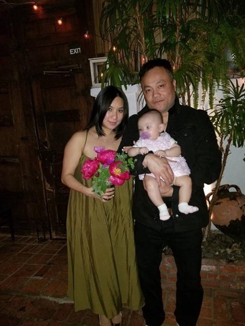 Sang Mỹ, Y Phụng và chồng cũ đầu tiên ly hôn sau 7 năm gắn bó. Cô tái hôn vào năm 2016, sinh con gái đầu lòng Paris vào năm 2017. Người đẹp ít chia sẻ về chồng thứ hai (trong ảnh) vì anh không hoạt động trong showbiz. Ảnh: Người Lao Động.