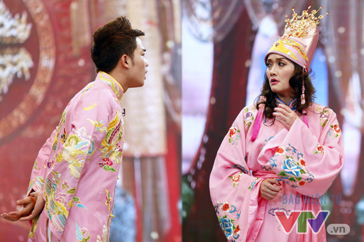 Sẽ tham gia Táo quân 2018 nhưng Vân Dung chia sẻ, cô chưa biết sẽ vào vai nào. Ảnh: VTV