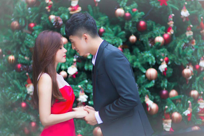 Trước nghi vấn hẹn hò, Midu và Harry Lu đều có những chia sẻ đầy lấp lửng. Harry Lu cho hay cả hai rất hợp nhau còn Midu tâm sự, tình cảm phụ thuộc vào duyên số. Ảnh: FBNV