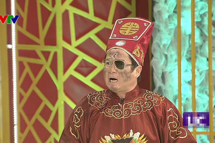 Năm 2014, Chí Trung chia tay vai diễn Táo Giao thông để đảm nhận vai Táo Điện lực. Ảnh: VTV