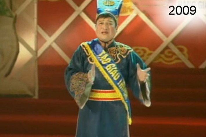 Từ năm 2008 đến năm 2013, Chí Trung liên tục đảm nhận vai Táo giao thông và được xem là nghệ sĩ đóng nhân vật này thành công nhất. Ảnh: Dân Việt