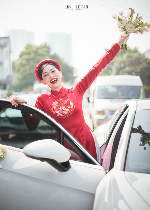 Nàng á hậu từ lâu đã được gia đình Bình An yêu mến.