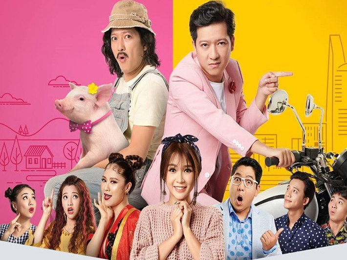 Trường Giang từng đóng chính loạt phim điện ảnh như “Lật mặt 1”, “49 ngày”, “30 chưa phải Tết”, “Taxi, em tên gì”, “Siêu sao siêu ngố”, trong đó phim “Siêu sao siêu ngố” thu về trăm tỷ. Ảnh: Vietnamplus