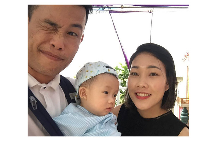 Vợ chồng Hiệp Gà đặt tên thân mật cho thiên thần nhỏ của mình là Cu Tèo.