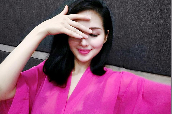 Ở những tháng cuối thai kỳ lần thứ 2, hot girl Tâm Tít vẫn vô cùng xinh đẹp khiến nhiều người ngưỡng mộ.