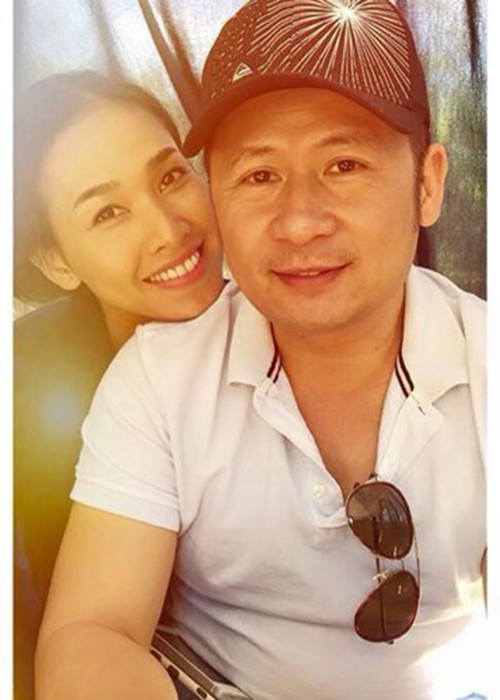 Dương Mỹ Linh không ngần ngại gọi bạn trai là "mình". Cô chia sẻ Bằng Kiều đã đến phim trường để chăm sóc cô. Ảnh: FBNV