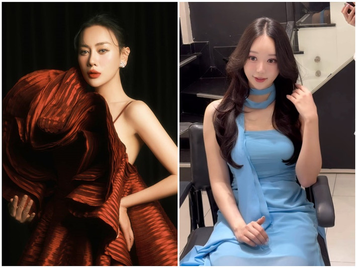 Phương Oanh và An Min Young là đối thủ trong chương trình Bước nhảy hoàn vũ 2024. Ảnh: FB Phương Oanh, Instagram An Min Young.