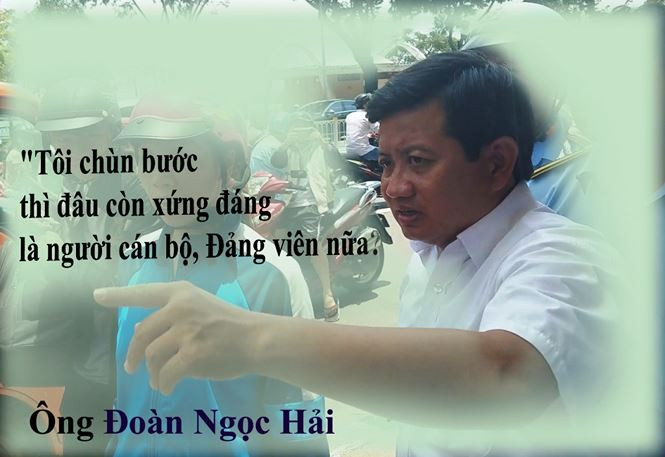 Ngày 3/3/2017, Phó chủ tịch UBND quận 1 cho biết, hiện lãnh đạo các phường đang làm tốt nên lực lượng quận mấy ngày qua không phải xuống hiện trường kiểm tra. Thời gian tới, lãnh đạo quận vẫn sẽ trực tiếp kiểm tra công tác lập lại trật tự đô thị tại nhiều tuyến đường trung tâm Sài Gòn. "Nhân dân đang ủng hộ, trông chờ vào chính quyền mà tôi chùn bước thì đâu còn xứng đáng là người cán bộ, Đảng viên nữa?", ông Hải nhấn mạnh.