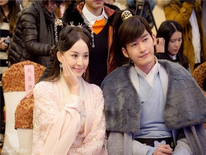Cổ Lực Na Trát được Trương Hàn công khai theo đuổi vào năm 2014. Ảnh: Lao Động