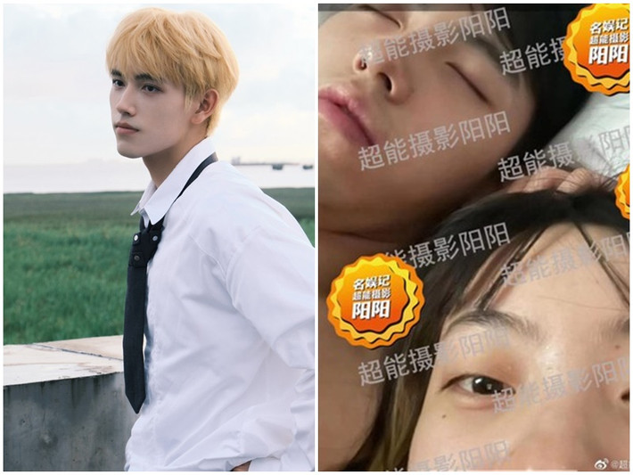 Cư dân mạng xứ Trung đang xôn xao loạt ảnh nhạy cảm giữa Trần Phi Vũ và hot girl Diệc Lâm. Theo truyền thông xứ Trung, Diệc Lâm là fan của Trần Phi Vũ. Cả hai hẹn hò từ năm 2021. Ảnh: Tiền Phong