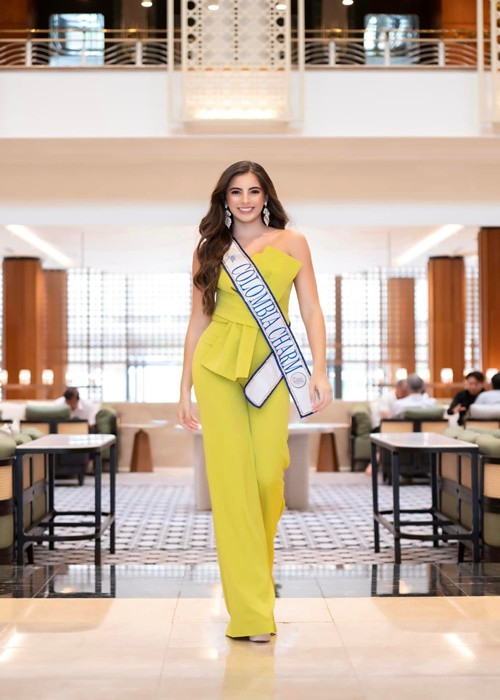 Juliana từng lọt top 10 Hoa hậu Colombia 2021. Ảnh: Miss Charm