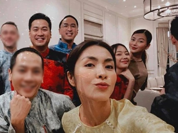 Hà Tăng cùng chồng đón tiếp Băng Di và Phương Khánh dịp Tết Nguyên đán. Ảnh: Instagram Tăng Thanh Hà.