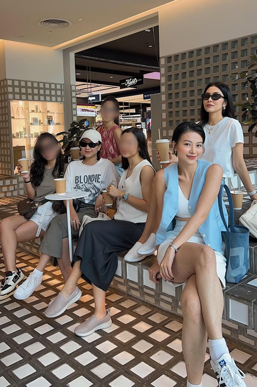 Bộ ba mỹ nhân Việt cùng du lịch Thái Lan cách đây ít năm. Ảnh: Instagram Phương Khánh.