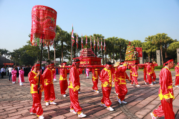 Buổi Lễ được thực hiện tại khu tưởng niệm các Vua Hùng và Đền thờ Đức Lễ Thành hầu Nguyễn Hữu Cảnh trong khuôn viên Công viên Lịch sử - Văn hóa Dân tộc (phường Long Bình, quận 9, TP.HCM)