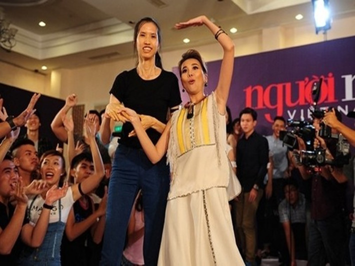 Các siêu mẫu như Thanh Hằng, Võ Hoàng Yến cũng bị Hồng Xuân dìm hàng. Ảnh: Người lao động