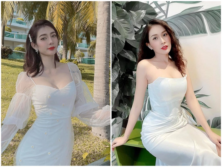 Khả Như và đàn em chuộng mặc gợi cảm tôn đường cong hình thể quyến rũ.