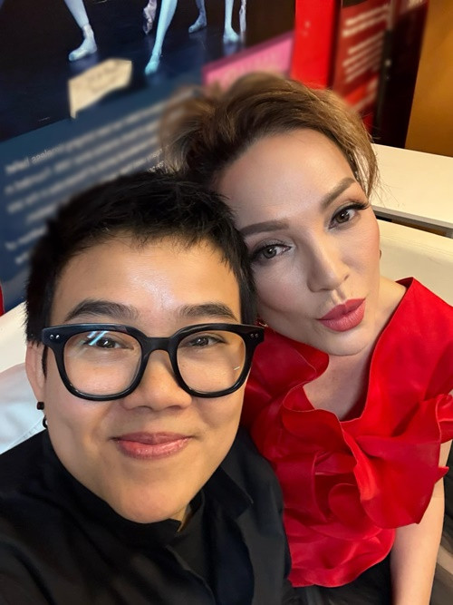 Hiện tại, Phương Uyên gắn bó với ca sĩ Thanh Hà còn chuyện tình cảm của ca sĩ Thiều Bảo Trang vẫn là một ẩn số. Ảnh: FB Phương Uyên.
