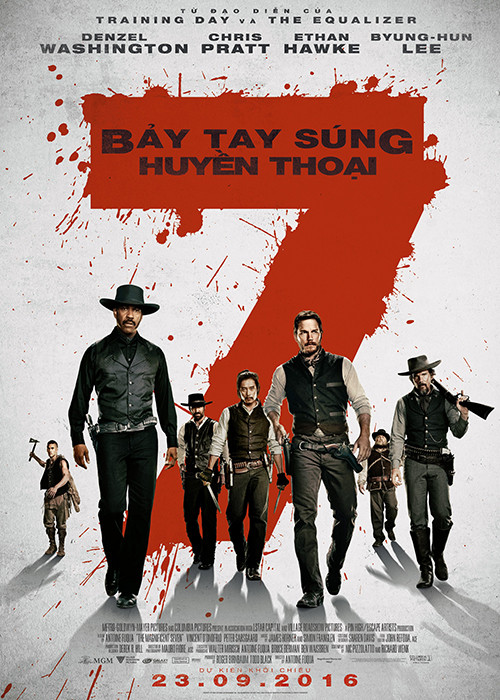 Ngoài Chris Pratt, bộ phim “Bảy tay súng huyền thoại” còn có sự tham gia của các diễn viên: Denzel Washington, Ethan Hawkes, Lee Byung Hun, Vincent D’onofrio, Manuel Garcia-Rulfo, Martin Sensmeier...